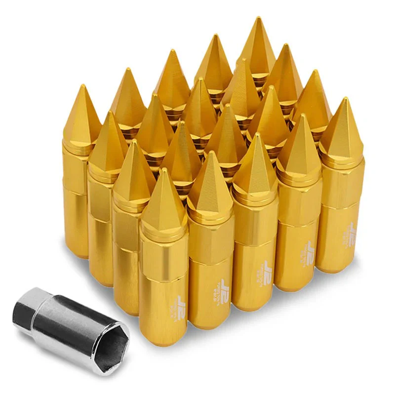 J2 Engineering Spiked Lug Nuts (M12 x 1.50) 20 Piece Open End and Spiked Cap Set - Black / Blue / Gold / Red / Silver - Image 61
