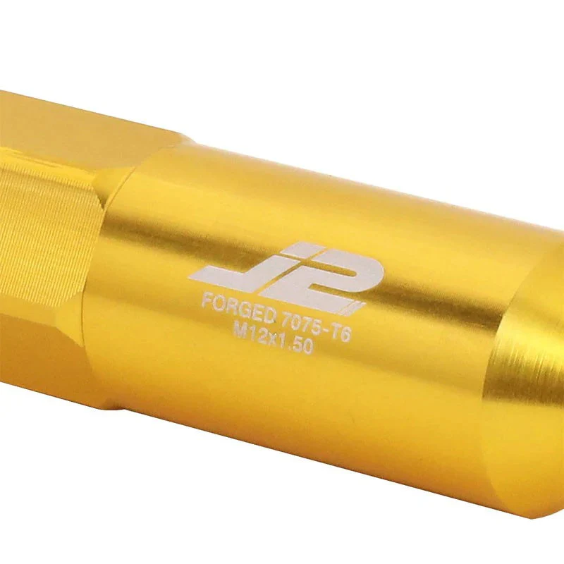 J2 Engineering Spiked Lug Nuts (M12 x 1.50) 20 Piece Open End and Spiked Cap Set - Black / Blue / Gold / Red / Silver - Image 63