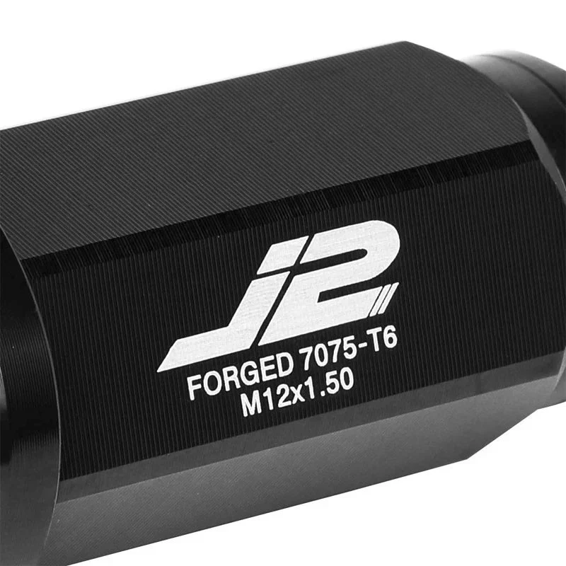 J2 Engineering Spiked Lug Nuts (M12 x 1.50) 20 Piece Open End and Spiked Cap Set - Black / Blue / Gold / Red / Silver - Image 8