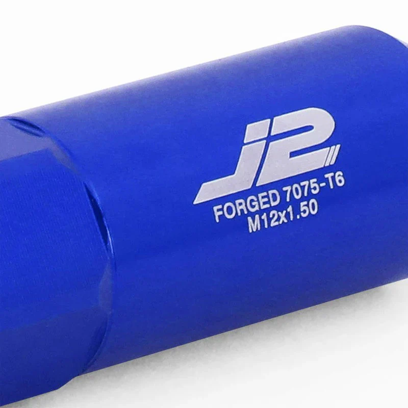 J2 Engineering Spiked Lug Nuts (M12 x 1.50) 20 Piece Open End and Spiked Cap Set - Black / Blue / Gold / Red / Silver - Image 83