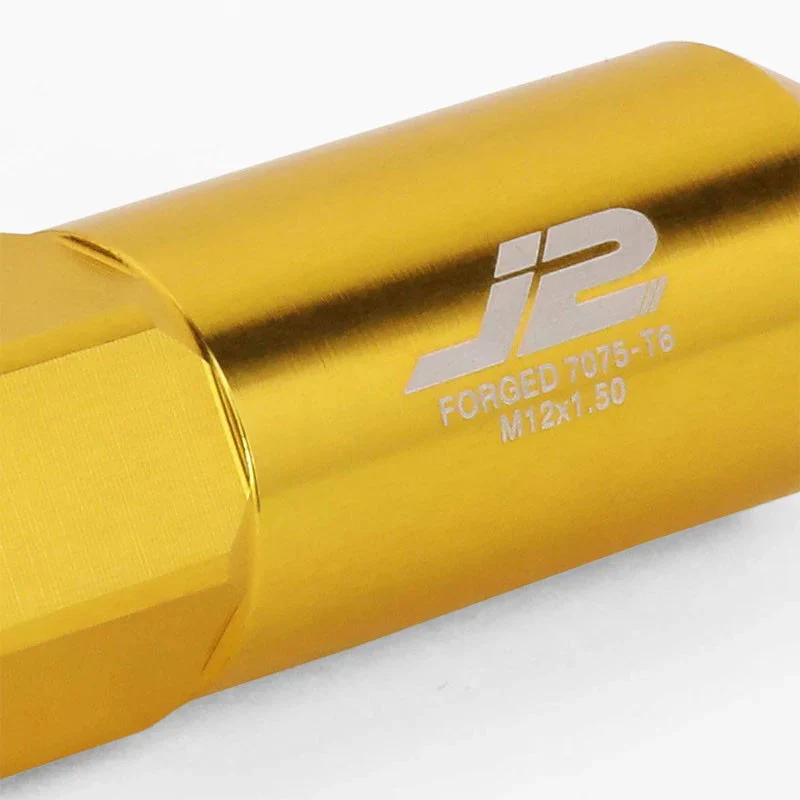 J2 Engineering Spiked Lug Nuts (M12 x 1.50) 20 Piece Open End and Spiked Cap Set - Black / Blue / Gold / Red / Silver - Image 88