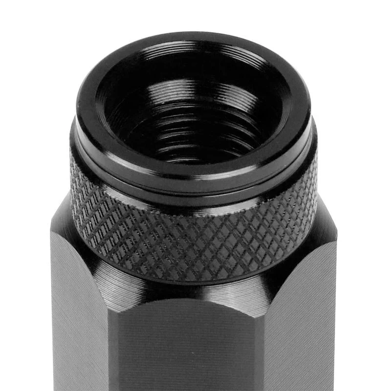 J2 Engineering Lug Nuts (M12 x 1.25) 20 Piece Set With Open Knurled End - Black / Blue / Red - Image 131