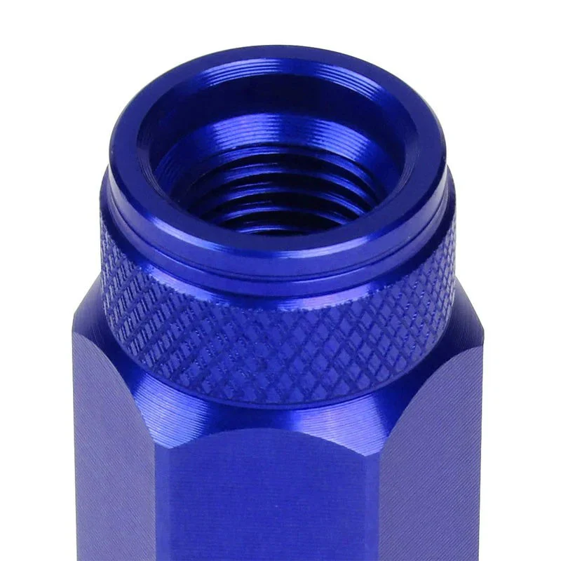 J2 Engineering Lug Nuts (M12 x 1.25) 20 Piece Set With Open Knurled End - Black / Blue / Red - Image 137