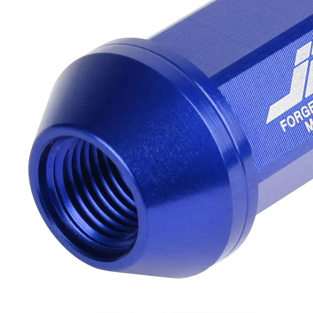 J2 Engineering Lug Nuts (M12 x 1.25) 20 Piece Set With Open Knurled End - Black / Blue / Red - Image 27