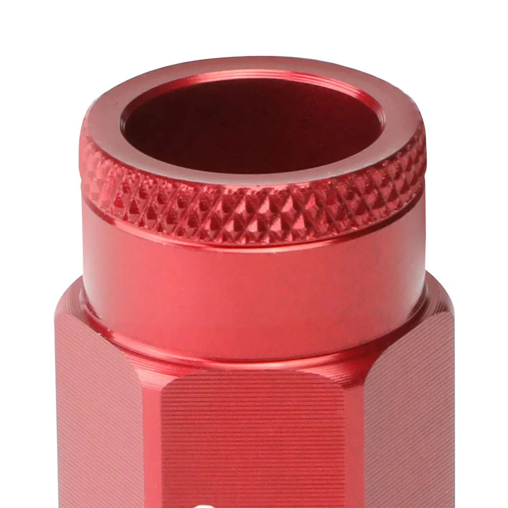 J2 Engineering Lug Nuts (M12 x 1.25) 20 Piece Set With Open Knurled End - Black / Blue / Red - Image 53