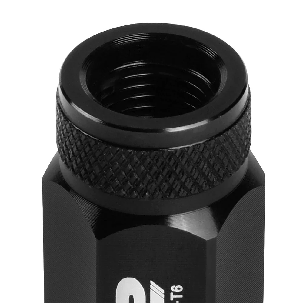J2 Engineering Lug Nuts (M12 x 1.25) 20 Piece Set With Open Knurled End - Black / Blue / Red - Image 59