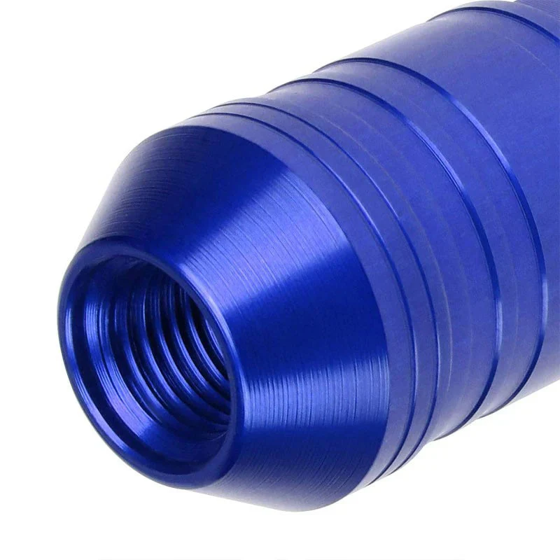 J2 Engineering Lug Nuts (M12 x 1.25) 20 Piece Set With Open Knurled End - Black / Blue / Red - Image 99