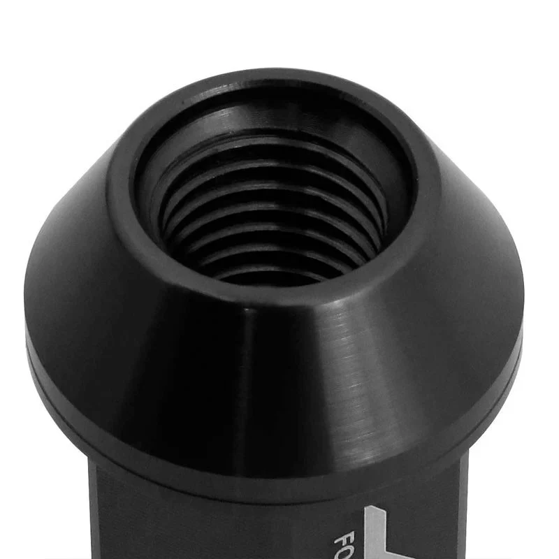 J2 Engineering Lug Nuts (M12 x 1.50) 20 Piece Set With Open Knurled or Smooth End - Black / Blue / Gold / Red / Silver - Image 2