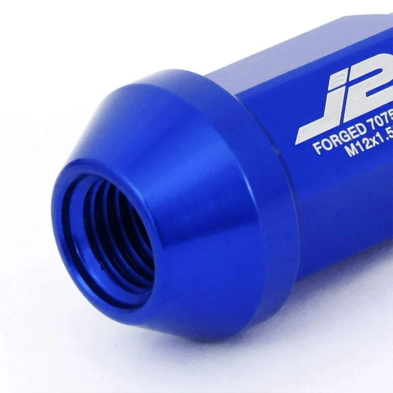 J2 Engineering Lug Nuts (M12 x 1.50) 20 Piece Set With Open Knurled or Smooth End - Black / Blue / Gold / Red / Silver - Image 80