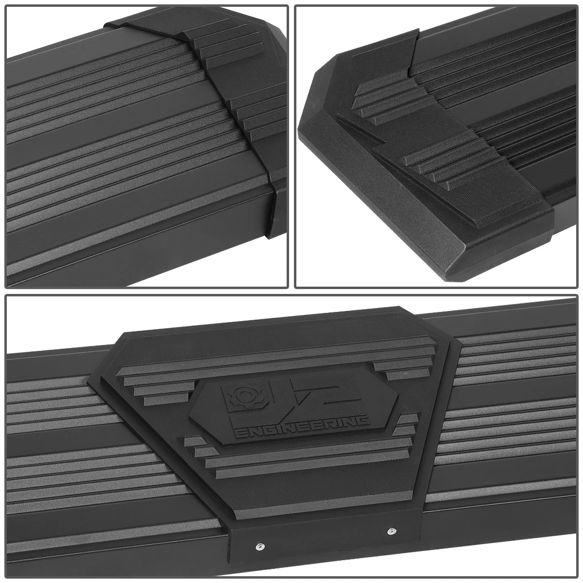 J2 Engineering Running Boards for Ford F150 (2015-2022) 10" Side Step Black or Chrome - Image 8