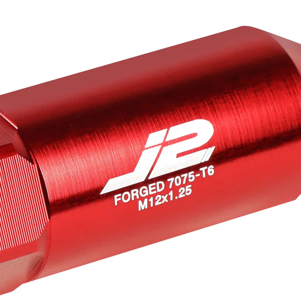 J2 Engineering Spike Lug Nuts (M12 x 1.25) 20 Piece Set With Open End - Black / Blue / Red (Copy) - Image 52