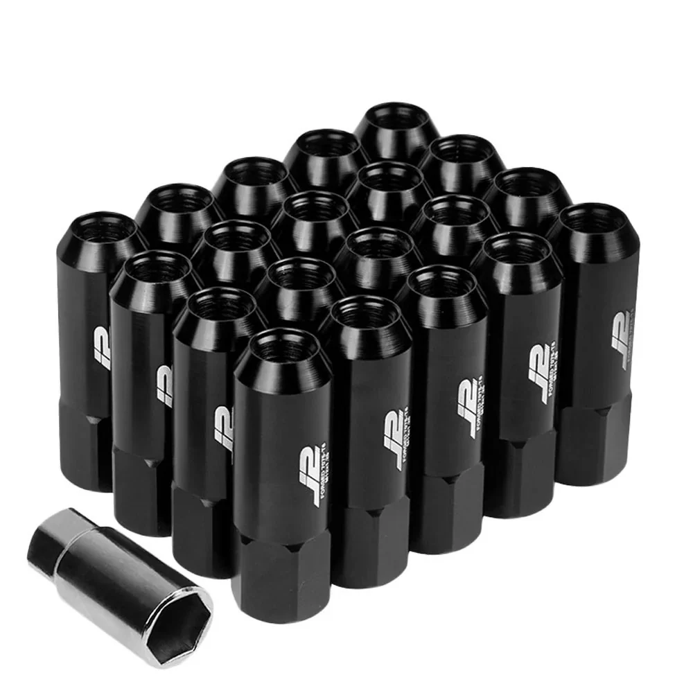 J2 Engineering Lug Nuts (M12 x 1.25) 20 Piece Set With Open End - Black / Blue / Red - Image 19