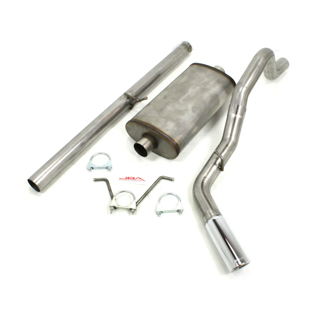 JBA Exhaust Chevy Silverado 1500 5.3L V8 (19-21) Catback Stainless Steel - 30-3056