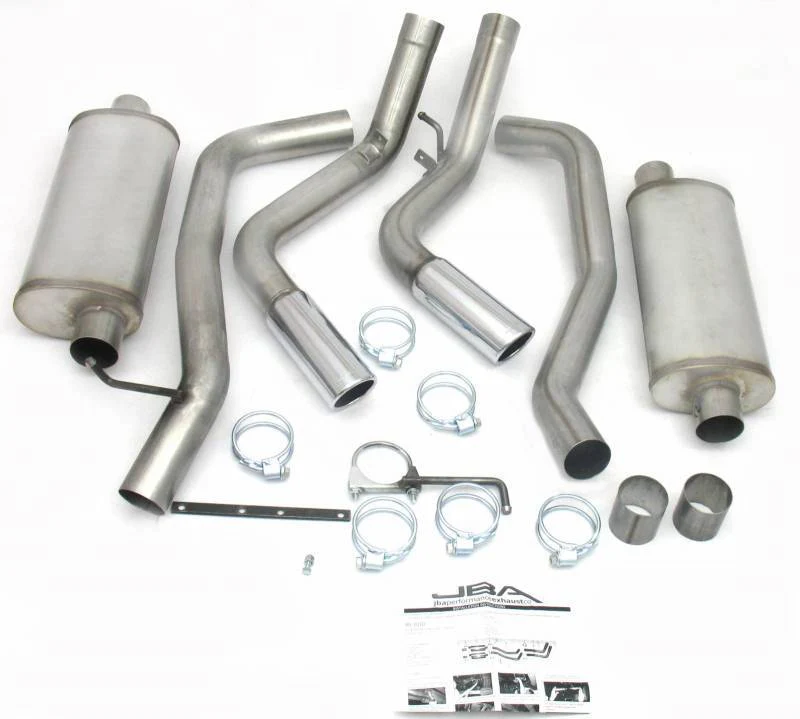 JBA Exhaust Chevy Silverado 2500HD 6.0L/8.1L V8 (01-06) Catback 3.0" Stainless Steel - 40-3030
