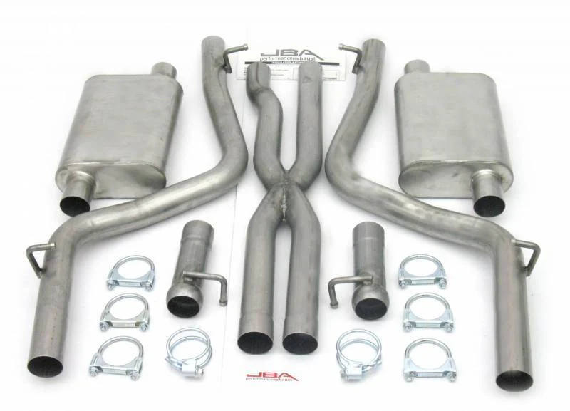 JBA Exhaust Dodge Challenger 5.7L V8 (09-14) Catback 2.5" Stainless Steel - 40-1666