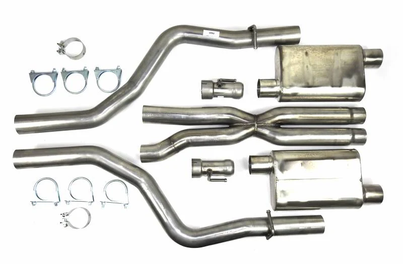 JBA Exhaust Dodge Challenger SRT8/Hellcat 6.2L/6.4L (15-21) Catback 3.0" Stainless Steel - 40-1671