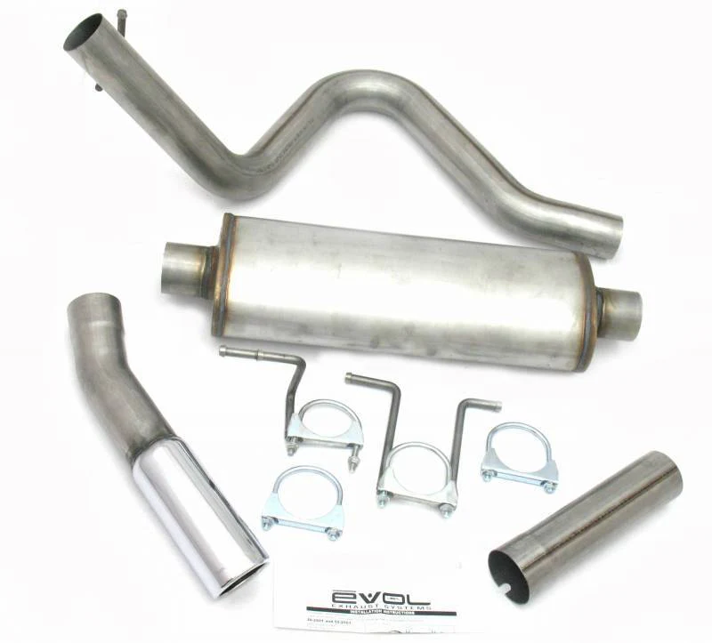 JBA Exhaust Ford Excursion 5.4L/6.8L V8 (99-02) Catback 3.0" Stainless Steel - 40-2501