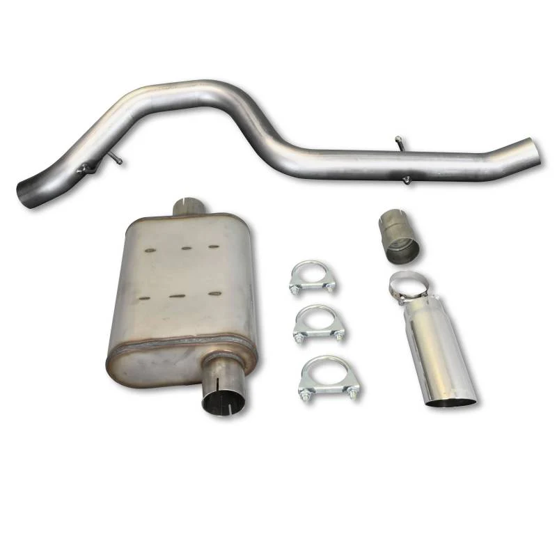 JBA Exhaust Jeep Wrangler TJ (1997-1999) Catback 3.0" Stainless Steel - 30-1514