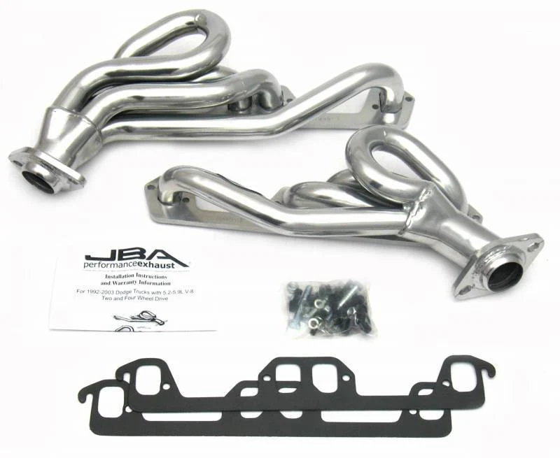 JBA Shorty Headers Dodge Durango 5.2L V8 (96-02) CARB/Smog Legal 1 1/2" - Stainless or Ceramic - Image 2