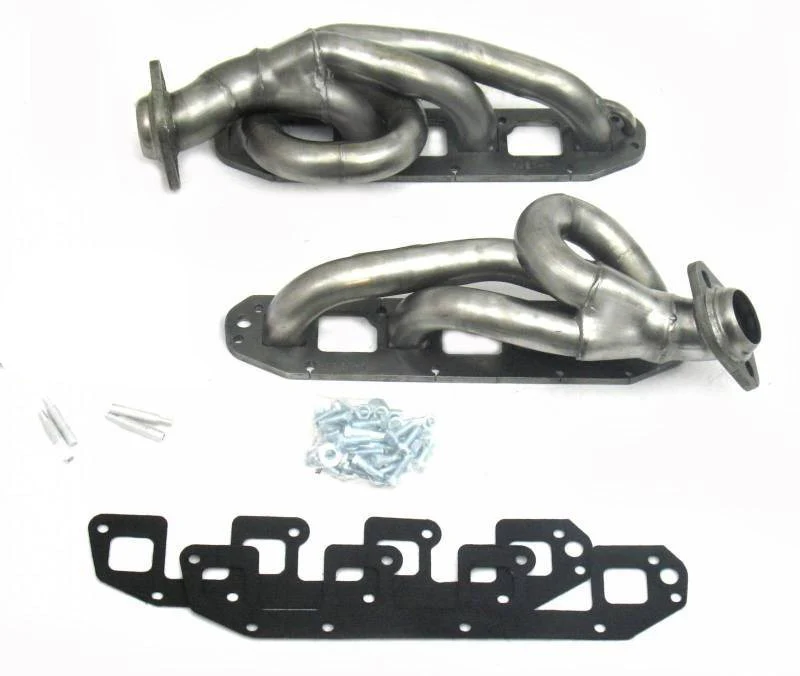 JBA Shorty Headers Dodge Ram 1500/2500/3500 5.7L V8 (03-08) CARB / Smog Legal 1 5/8" Stainless - Raw or Silver Ceramic