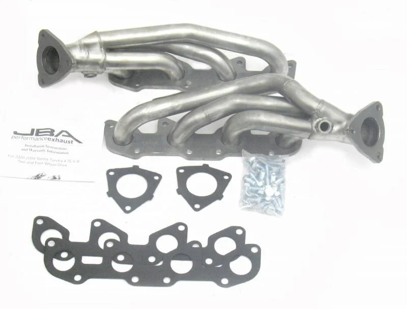 JBA Shorty Headers for Toyota Sequoia V8 4.7 (2001-2004) CARB/Smog Legal 1 1/2" Stainless Steel or Metallic Ceramic