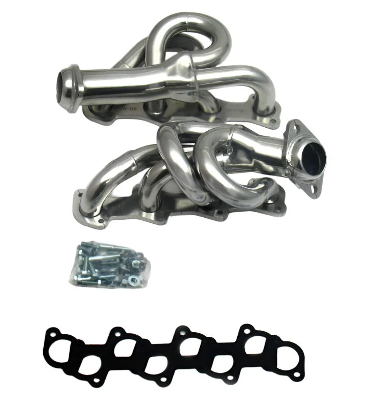 JBA Shorty Headers Ford Expedition 4.6L V8 (97-03) CARB/Smog Legal 1 1/2" - Silver Ceramic or Raw Finish - Image 2