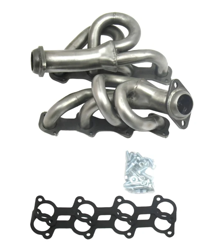 JBA Shorty Headers Ford F150 4.6L V8 (97-03) CARB/Smog Legal 1 1/2" - Silver Ceramic or Raw Finish