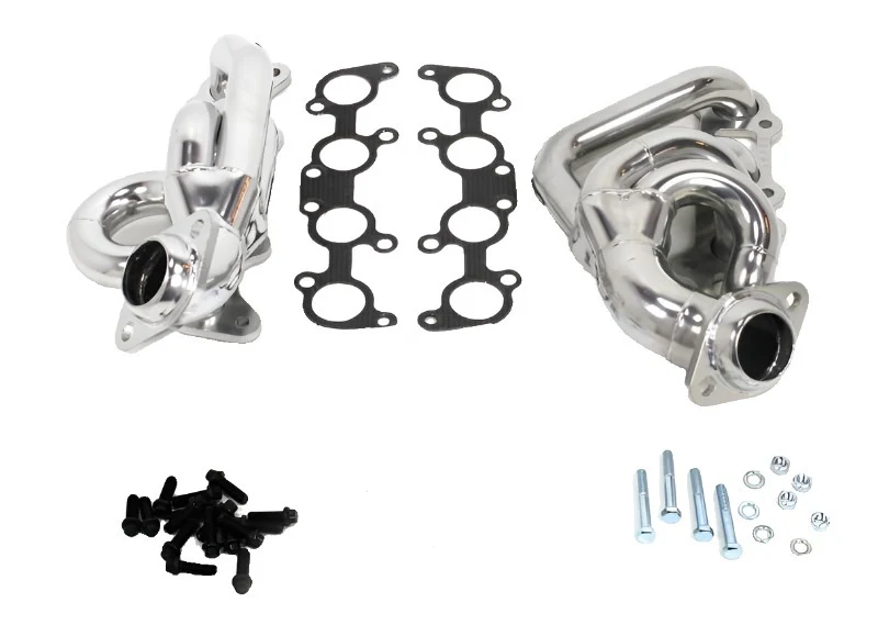 JBA Shorty Headers Ford F150 5.0L V8 (2011-2014) CARB / Smog Legal Stainless - Raw or Silver Ceramic - Image 2