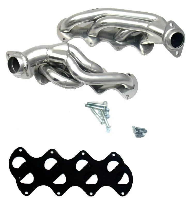 JBA Shorty Headers Ford F150 SVT Raptor 5.4L V8 (04-10) CARB/Smog Legal 1 5/ 8" Silver 1676SJS
