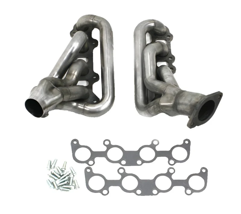 JBA Shorty Headers Ford Mustang 5.0 V8 S550 (2015-2022) CARB/Smog Legal 1 3/4" Stainless - Raw or Silver Ceramic - Image 2