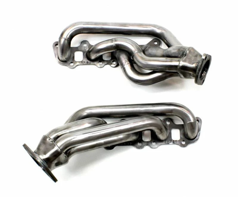 JBA Shorty Headers Ford Mustang S197 5.0L V8 (11-14) CARB/Smog Legal 1 5/8" - Silver Ceramic or Raw Finish