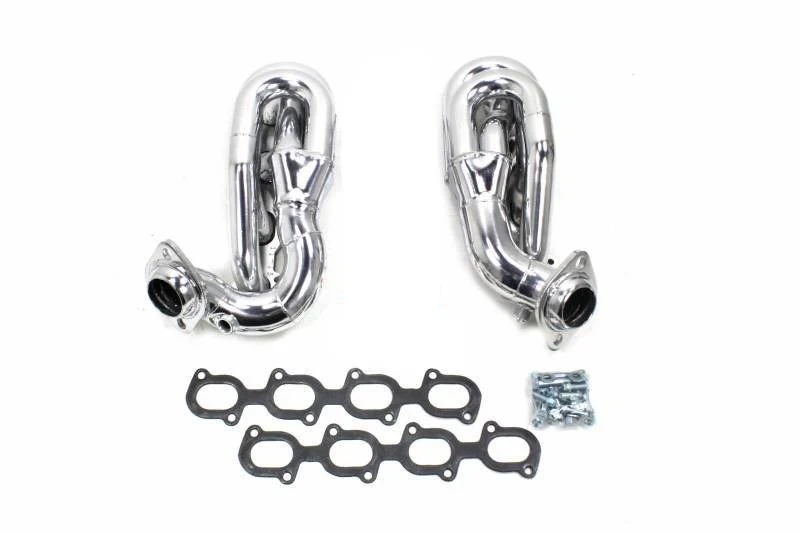 JBA Shorty Headers Ford Mustang S197 GT500 5.4L/5.8L V8 (07-14) CARB / Smog Legal Stainless - Raw or Silver Ceramic - Image 2