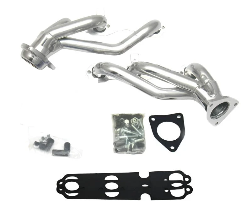 JBA Shorty Headers GMC Sierra 4.3L V6 (99-02) CARB/Smog Legal 1 1/2" - Stainless Raw or Silver Ceramic - Image 2