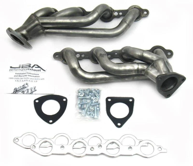 JBA Shorty Headers Hummer H2 6.0L V8 (2003-2006) CARB/Smog Legal 1 5/8" - Stainless or Titanium