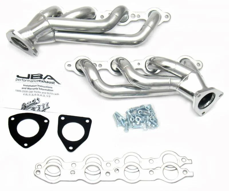 JBA Shorty Headers Hummer H2 6.0L V8 (2003-2006) CARB/Smog Legal 1 5/8" - Stainless or Titanium - Image 2