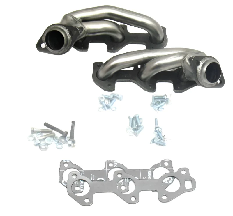 JBA Shorty Headers Jeep Liberty 3.7L V6 (05-09) CARB/Smog Legal 1 1/2" - Stainless Steel - 1930S