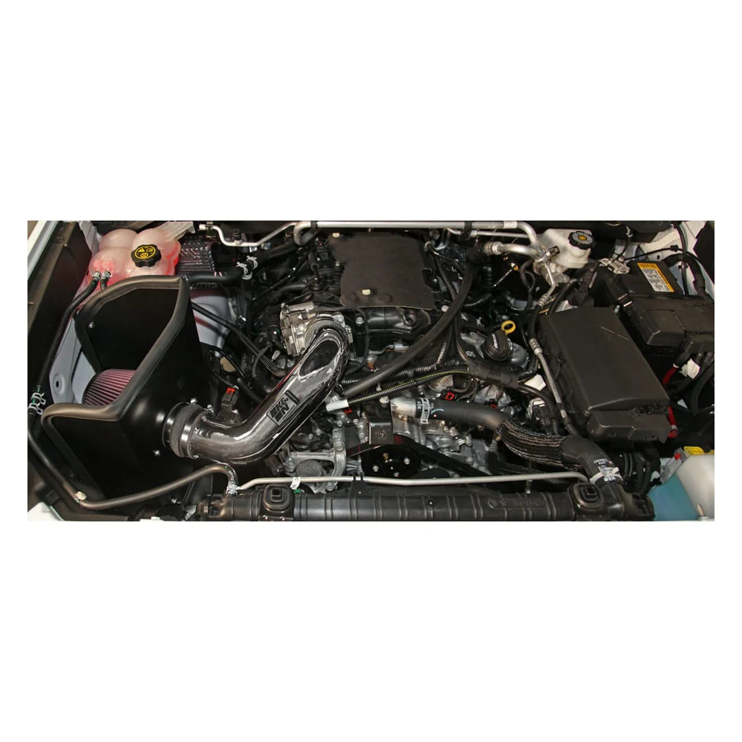 K&N Air Intake System for Chevy Colorado & GMC Canyon 3.6L V6 (2015-2016) Aluminum Tube 77-3088KP - Image 5