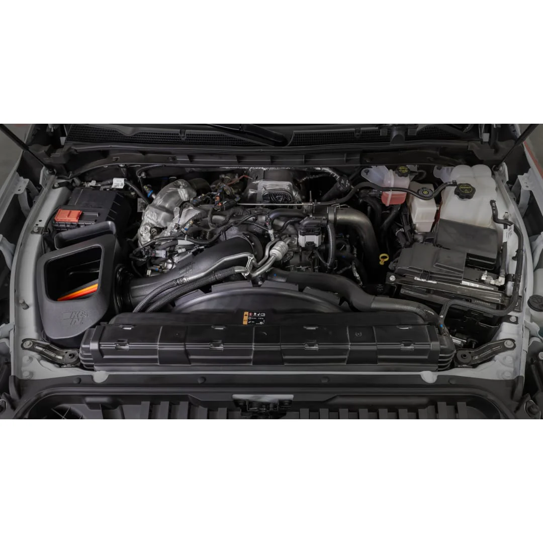 K&N Air Intake System for Chevy Silverado & GMC Sierra 2500HD / 3500HD 6.6L (2017-2019) NextGen DryFlow - Image 11