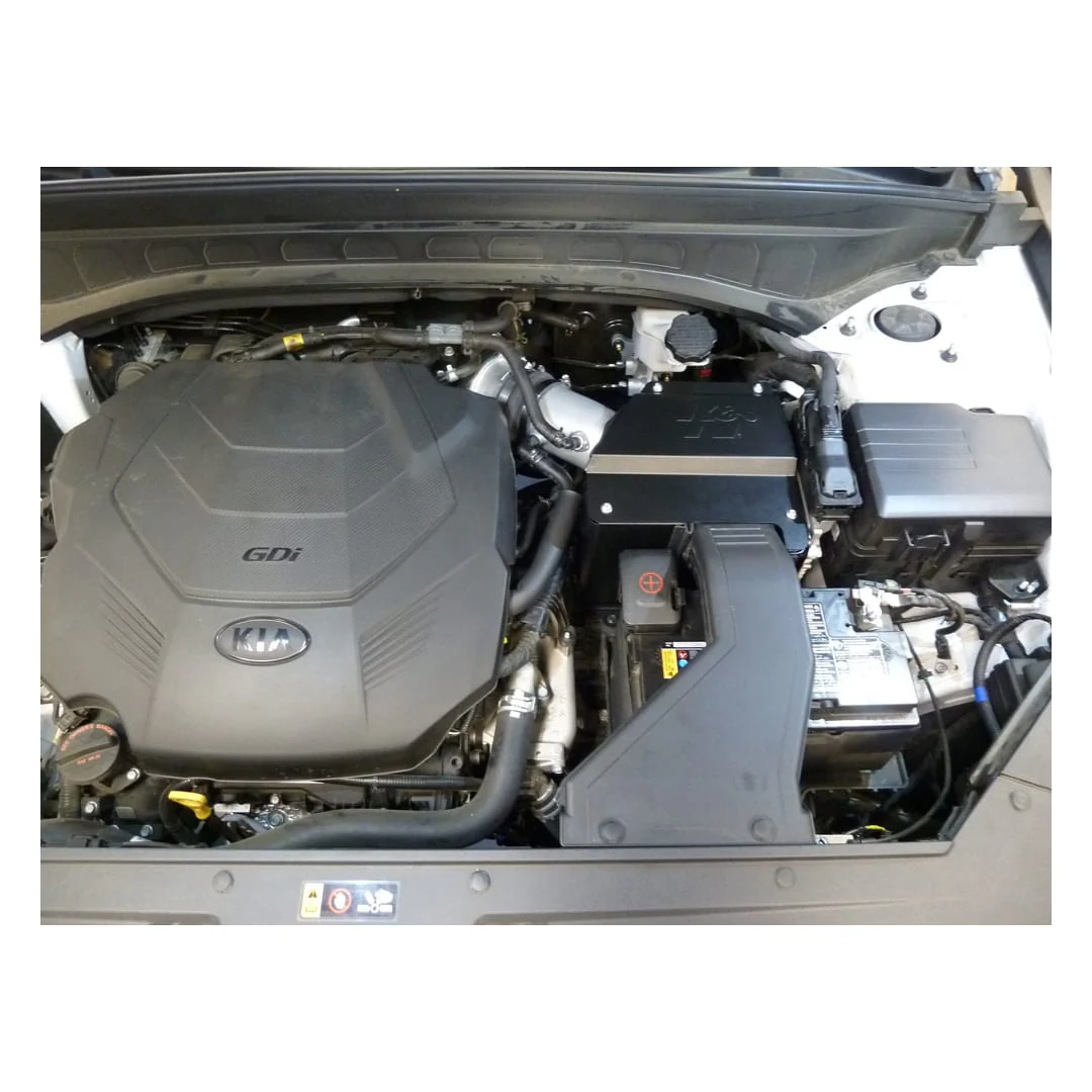 K&N Air Intake System for Hyundai Palisade & Kia Telluride 3.8L V6 (2020-2025) Aluminum Tube 77-5300KS - Image 4