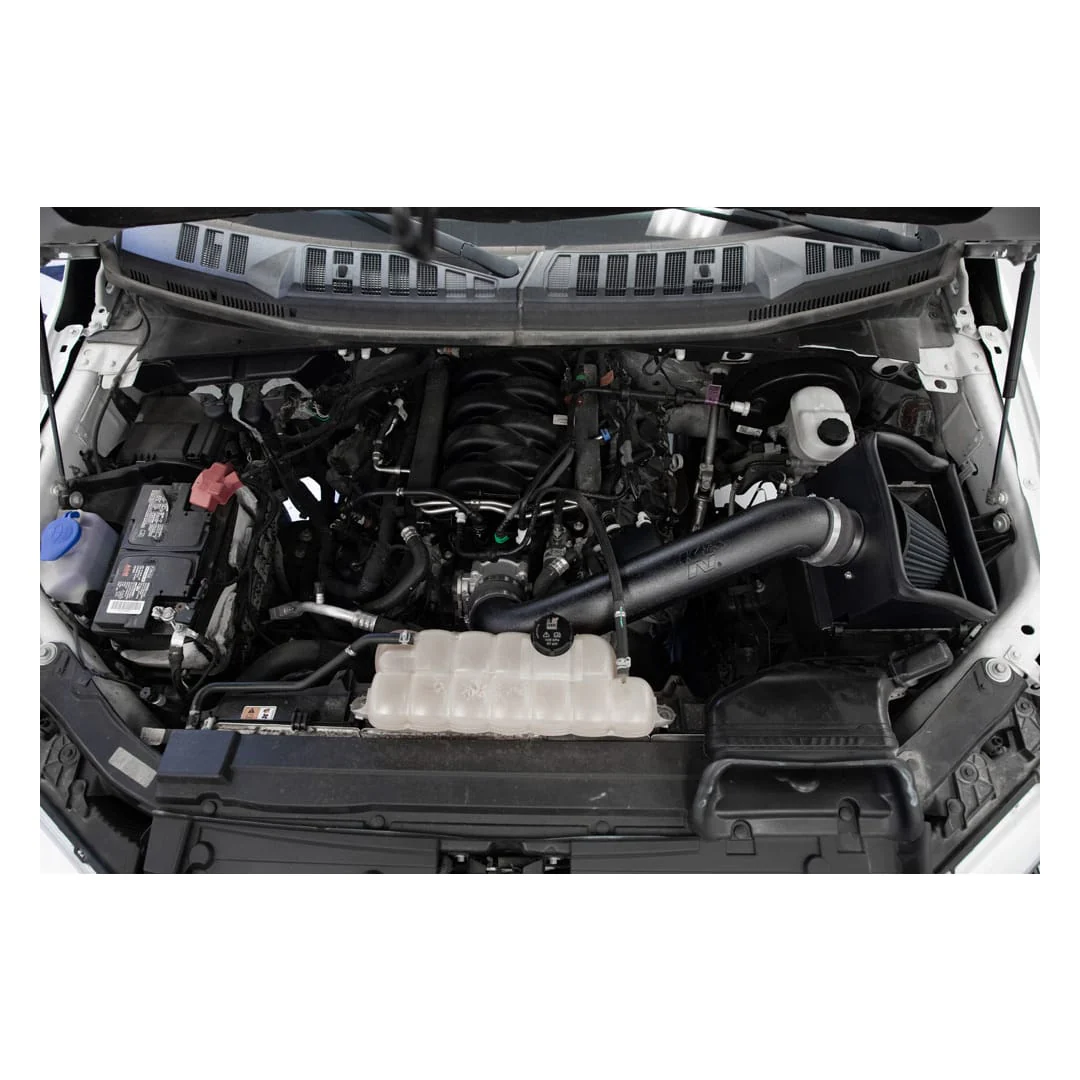K&N Air Intake System Ford F150 5.0L V8 (2015-2020) [DRYFLOW Series] 30-2591 - Image 6