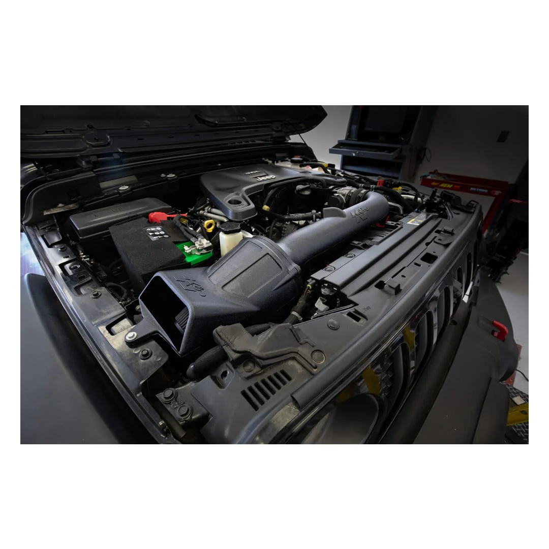 K&N Air Intake System Jeep Gladiator JT 3.6L V6 (2020-2024) [DRYFLOW Series] 30-1576 - Image 6