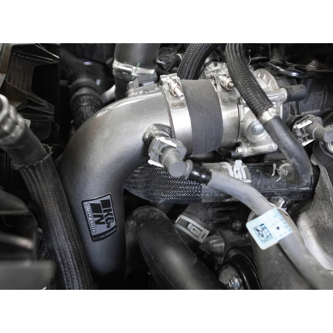 K&N Charge Pipe Kit for Ford F150 (15-26) Raptor (17-26) Expedition 3.5L V6 (18-26) Aluminum Tube 77-1001KC - Image 6
