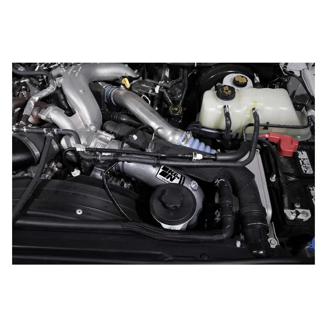 K&N Charge Pipe Kit for Ford F250 / F350 Super Duty 6.7L V8 (2017-2025) Aluminum Tube 77-1002KC - Image 4