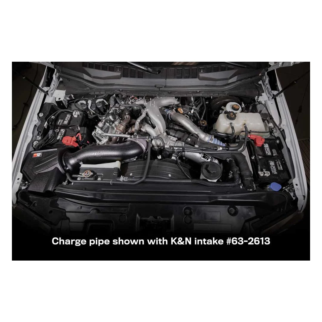 K&N Charge Pipe Kit for Ford F250 / F350 Super Duty 6.7L V8 (2017-2025) Aluminum Tube 77-1002KC - Image 5