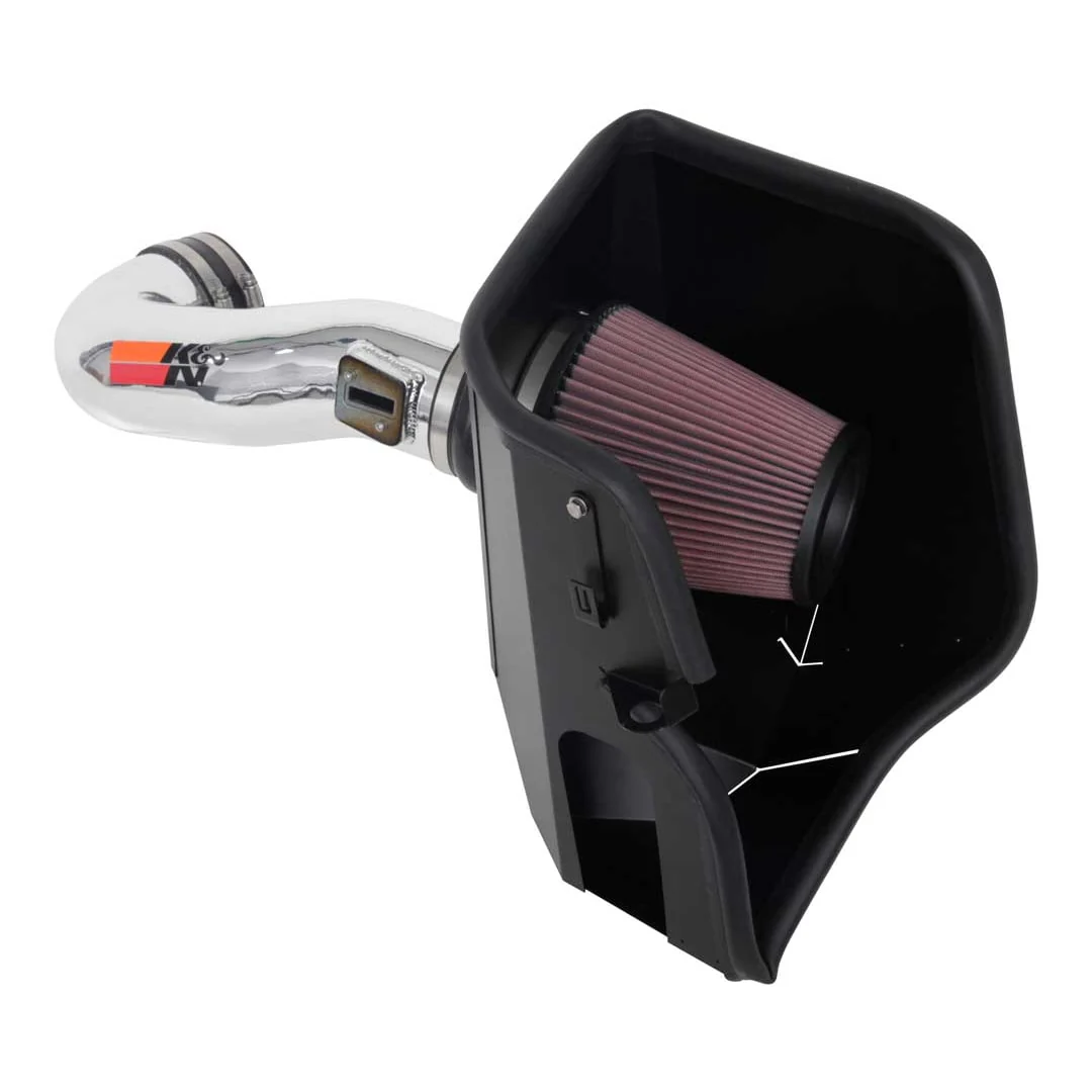 K&N Cold Air Intake Chevy Tahoe 5.3L / 6.2L V8 (2021-2025) [77 Series] 77-3110KP