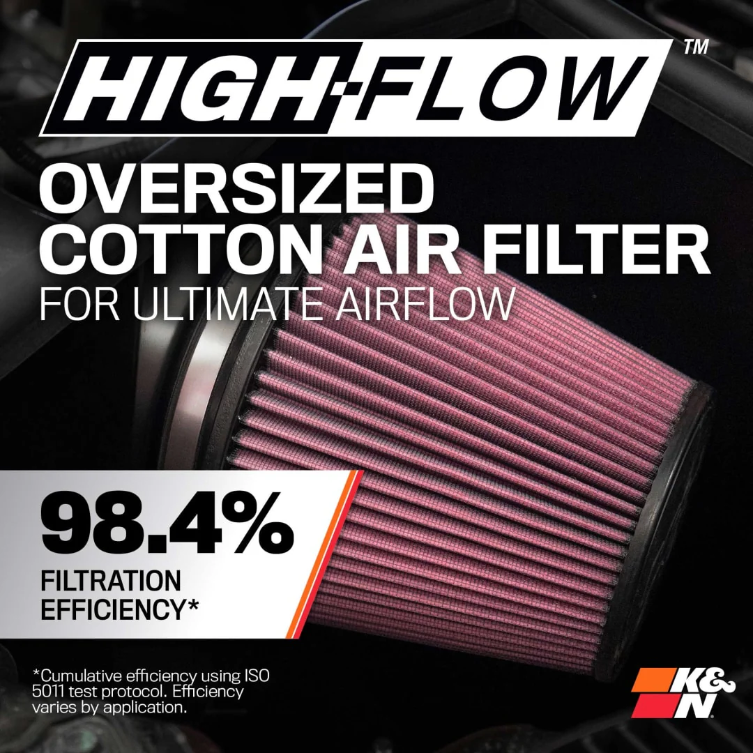 K&N Cold Air Intake Cadillac Escalade / Escalade ESV 6.2L V8 (2015-2020) [77 Series] 77-3082KP - Image 6