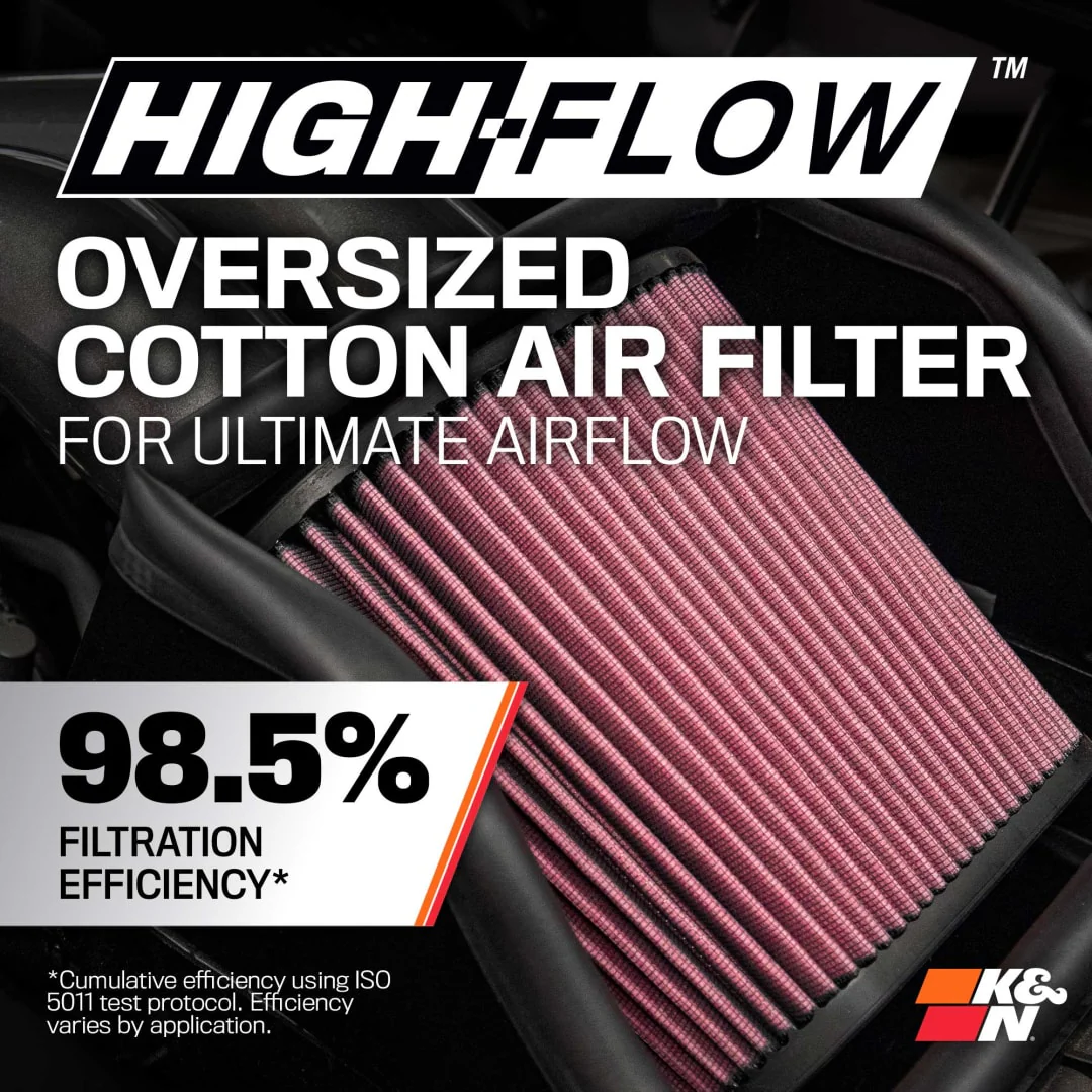 K&N Cold Air Intake Ford Expedition 3.5L V6 (2021-2025) [77 Series] 77-2617KC - Image 11