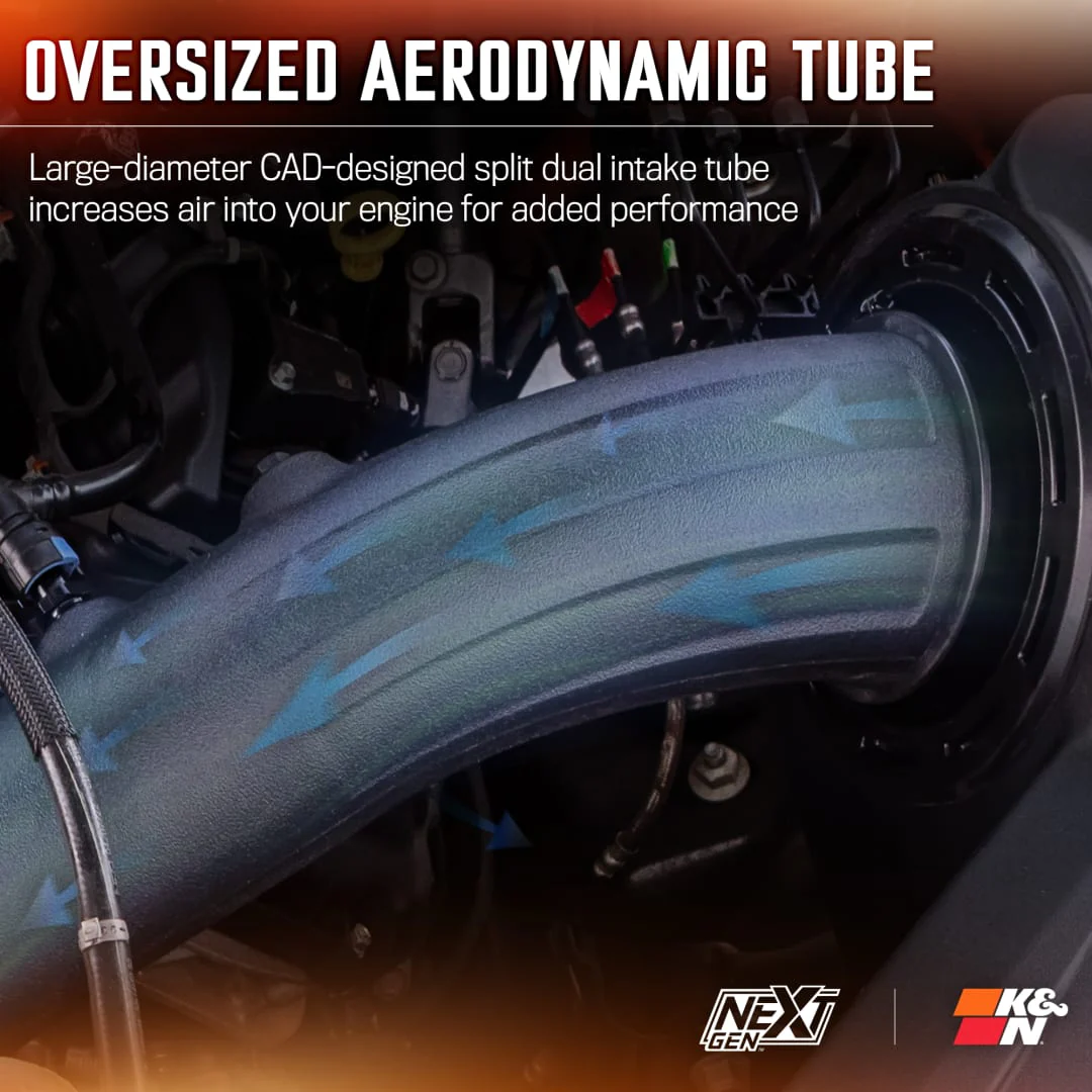 K&N NextGen Cold Air Intake Ford F150 5.0L V8 (2020-2025) 50 Series GEN3 - 50-2591 - Image 7