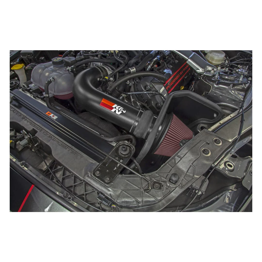 K&N Cold Air Intake Ford Mustang Shelby 5.2L V8 (2016-2019) [Typhoon Kit] 69-3538TTK - Image 5