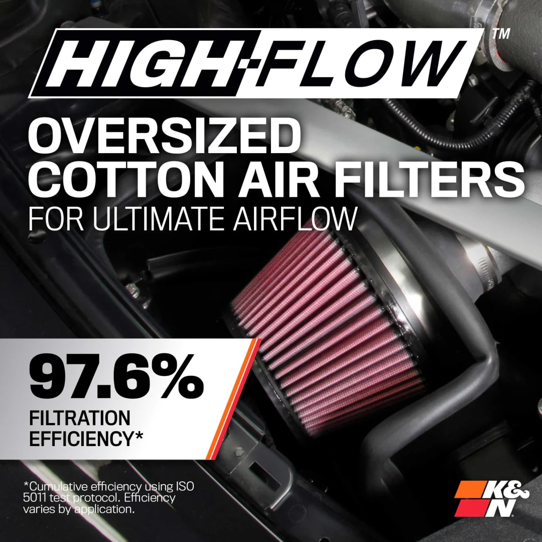 K&N Cold Air Intake Genesis G70 3.3L V6 (2019-2025) [Typhoon Kit] 69-5318TS - Image 4